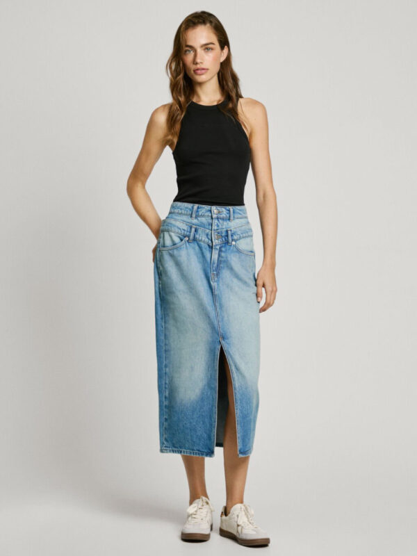 Pepe Jeans dámská džínová sukně PL901207000 XS