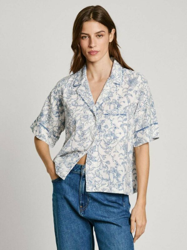 Pepe Jeans dámská květovaná halenka Doris PL305025808 XS