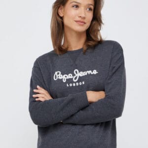 Pepe Jeans dámská šedá mikina PL581256999 XS