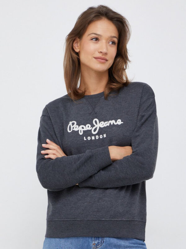 Pepe Jeans dámská šedá mikina PL581256999 XS