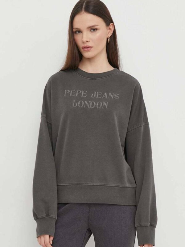 Pepe Jeans dámská šedá mikina PL581426985 XL