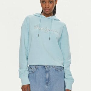 Pepe Jeans dámská světle modrá mikina Lana PL581440508 XS