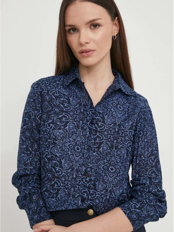 Pepe Jeans dámská tmavěmodrá košile PL304797594 XS