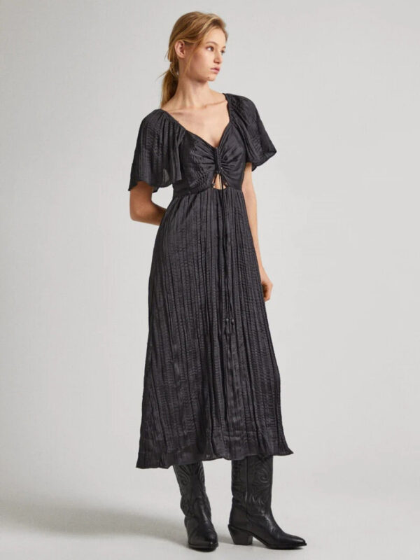 Pepe Jeans dámské černé šaty DIDI PL953490985 L