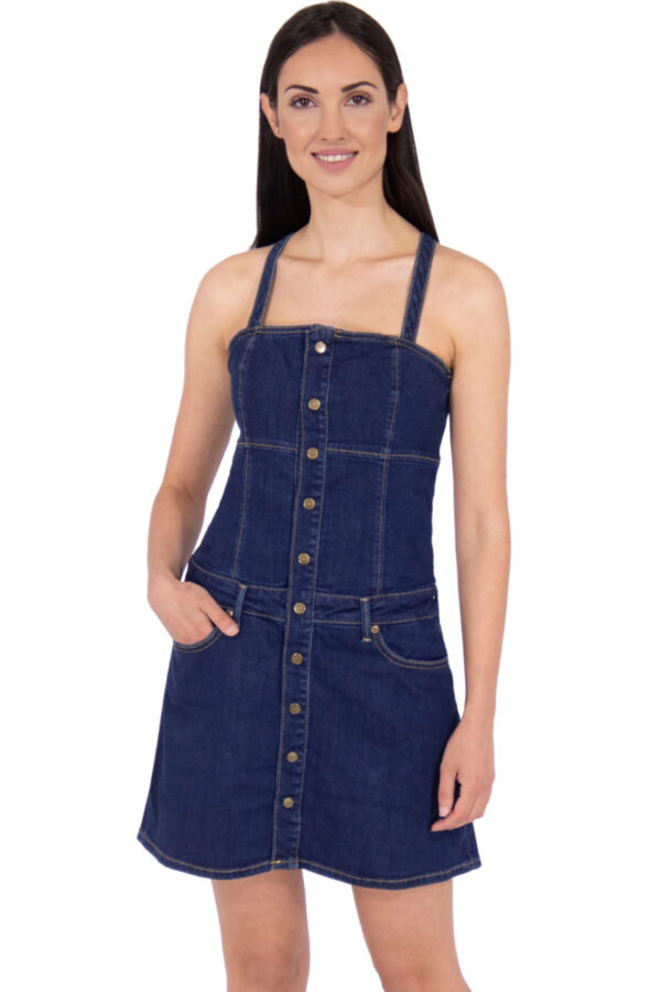 Pepe Jeans dámské džínové šaty Flame PL952698000 S