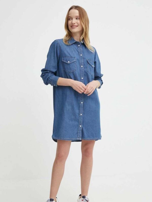 Pepe Jeans dámské džínové šaty Maya PL953509DP5000 XS
