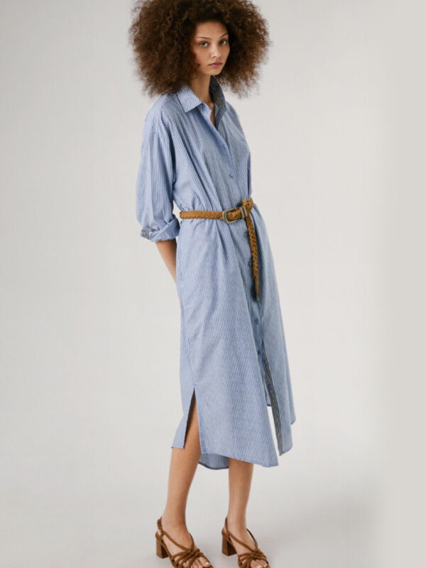 Pepe Jeans dámské košilové šaty Dawa PL953703551 S
