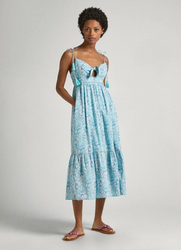 Pepe Jeans dámské šaty MALLORY PRINT PL953533558 XS