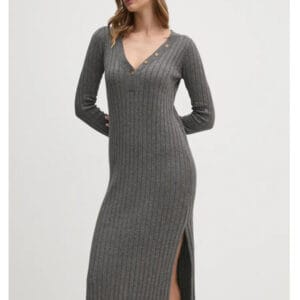 Pepe Jeans dámské šedé šaty Isabel PL953586963 XS