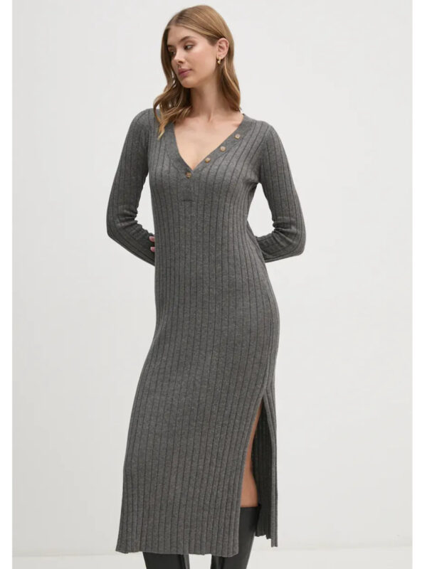 Pepe Jeans dámské šedé šaty Isabel PL953586963 XS