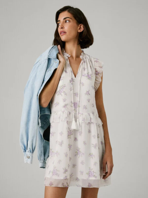 Pepe Jeans dámské vzorované šaty Lana PL953752808 XS
