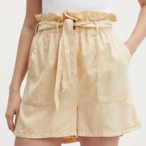 Pepe Jeans dámské žluté šortky PL801102845 XS