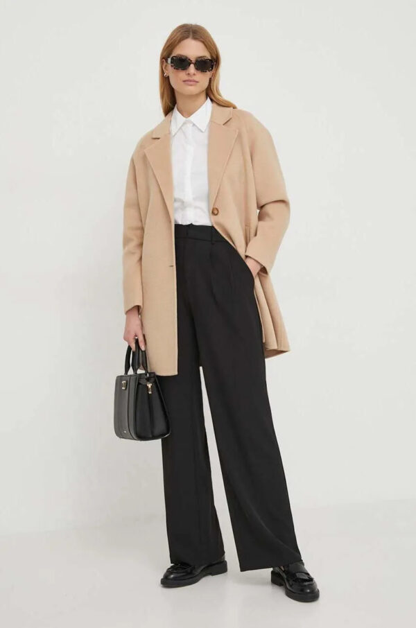 Pepe Jeans dámský béžový kabát SOLANGE PL402308844 S