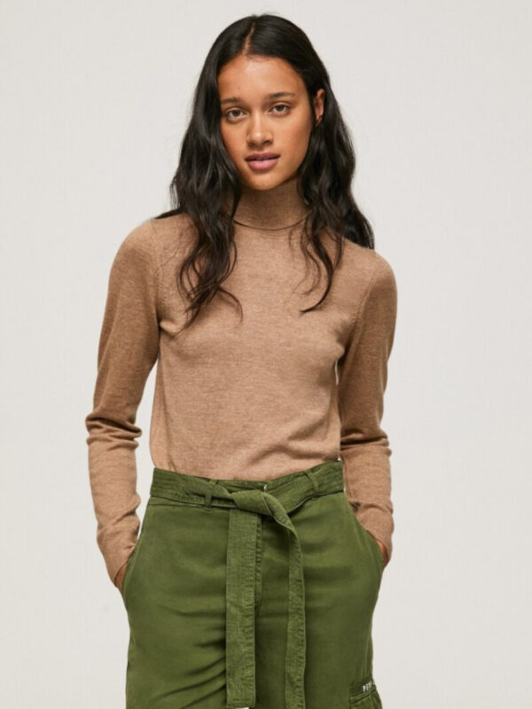 Pepe Jeans dámský béžový rolák Balme PL701878855 S