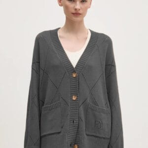 Pepe Jeans dámský šedý svetr PL702213963 XS