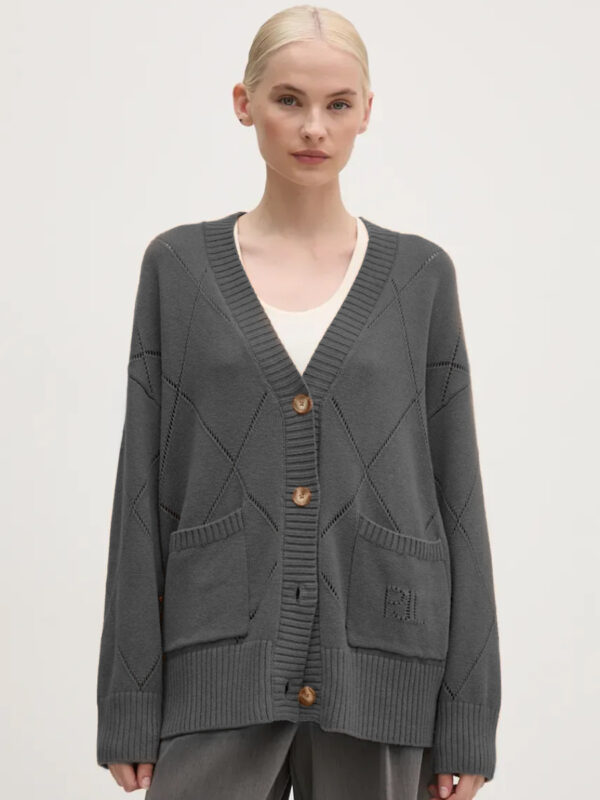Pepe Jeans dámský šedý svetr PL702213963 XS