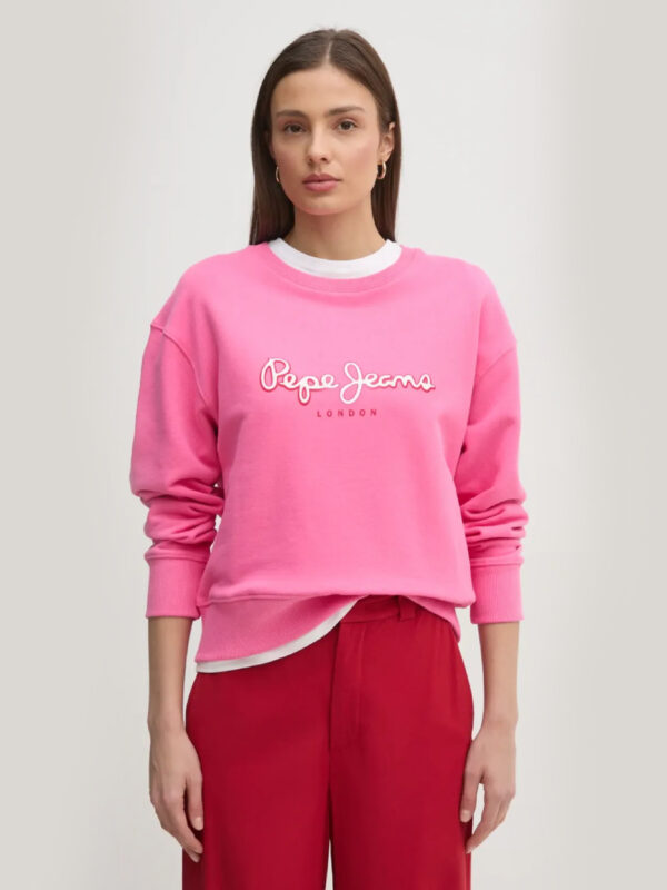 Pepe Jeans růžová dámská mikina Maddy PL581484357 M