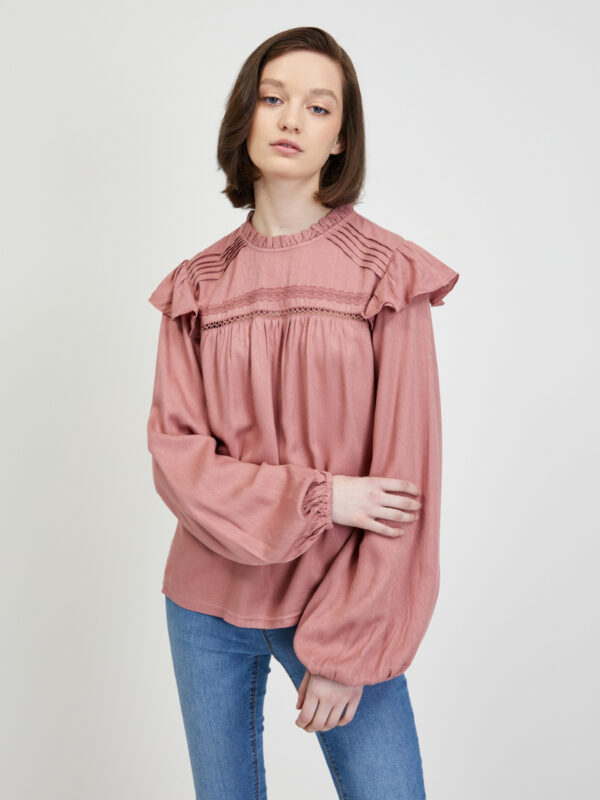 Salsa Jeans dámská starorůžová halenka 125823 XS