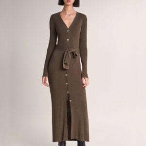 Salsa dámské khaki zelené šaty 124026 S