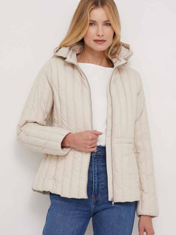 Tommy Hilfiger dámská béžová bunda Feminine WW0WW40484 M
