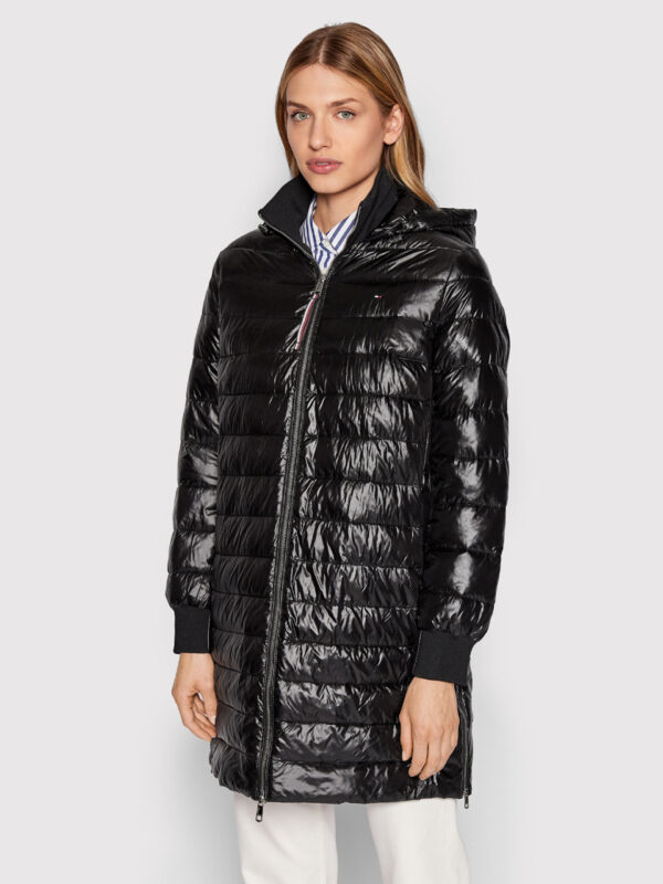 Tommy Hilfiger dámská černá bunda WW0WW35089 S