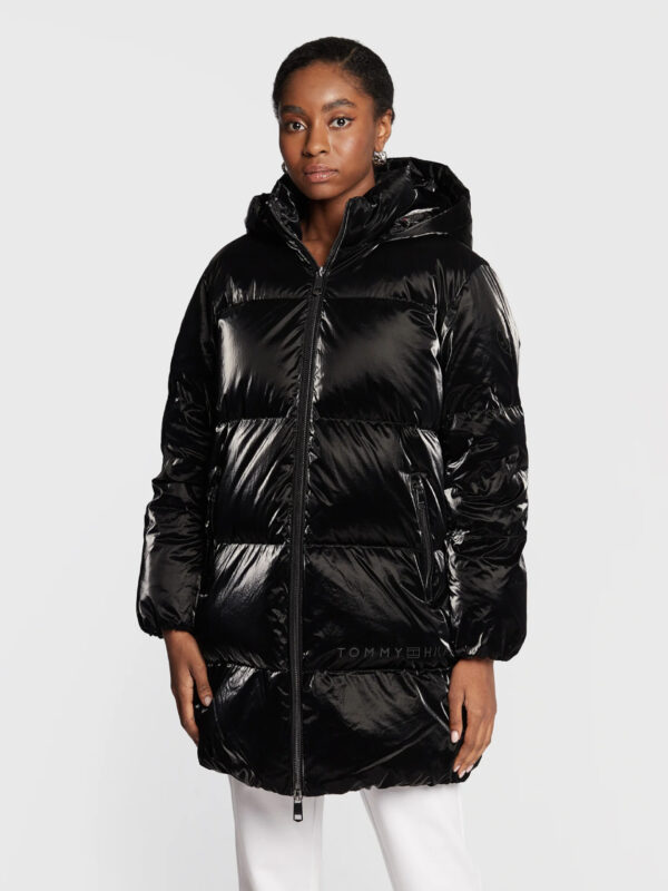 Tommy Hilfiger dámská černá bunda WW0WW35935 M