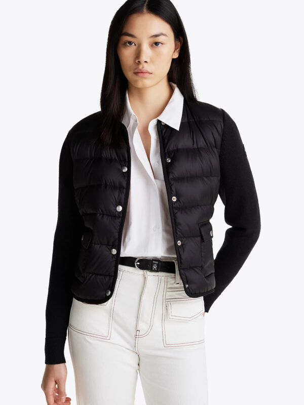 Tommy Hilfiger dámská černá bunda WW0WW44343 XL
