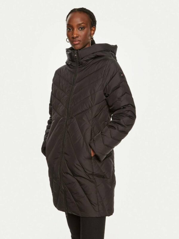 Tommy Hilfiger dámská péřová bunda Chevron WW0WW42622 XL