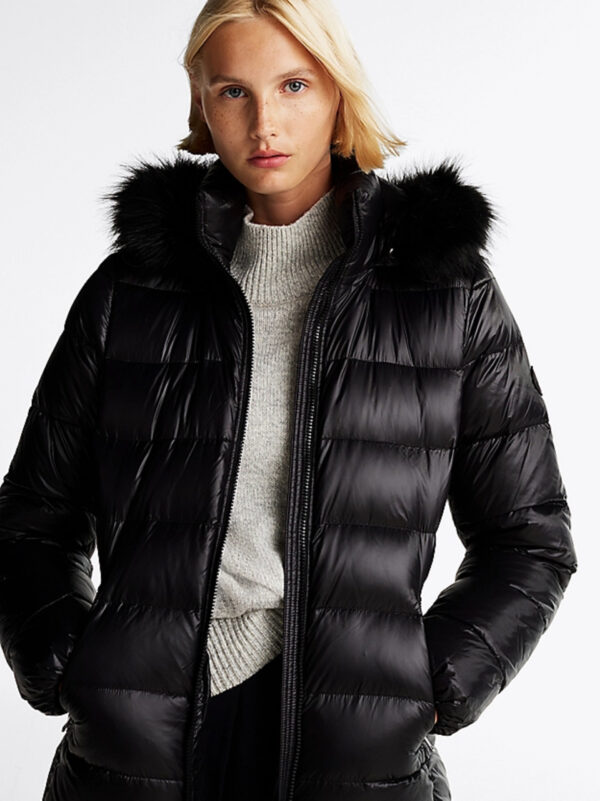 Tommy Hilfiger dámská péřová bunda WW0WW43122 XL