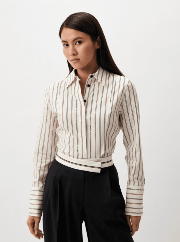 Tommy Hilfiger dámská pruhovaná košile WW0WW42297 40