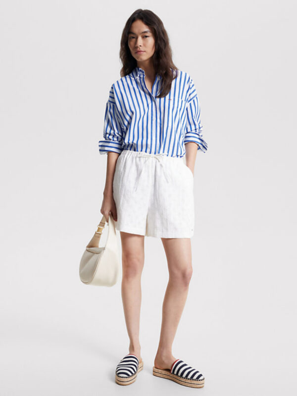 Tommy Hilfiger dámská pruhovaná oversized košile WW0WW38952 38