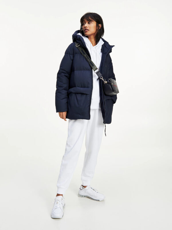 Tommy Hilfiger dámská tmavě modrá bunda ESS SORONA WW0WW32197 S