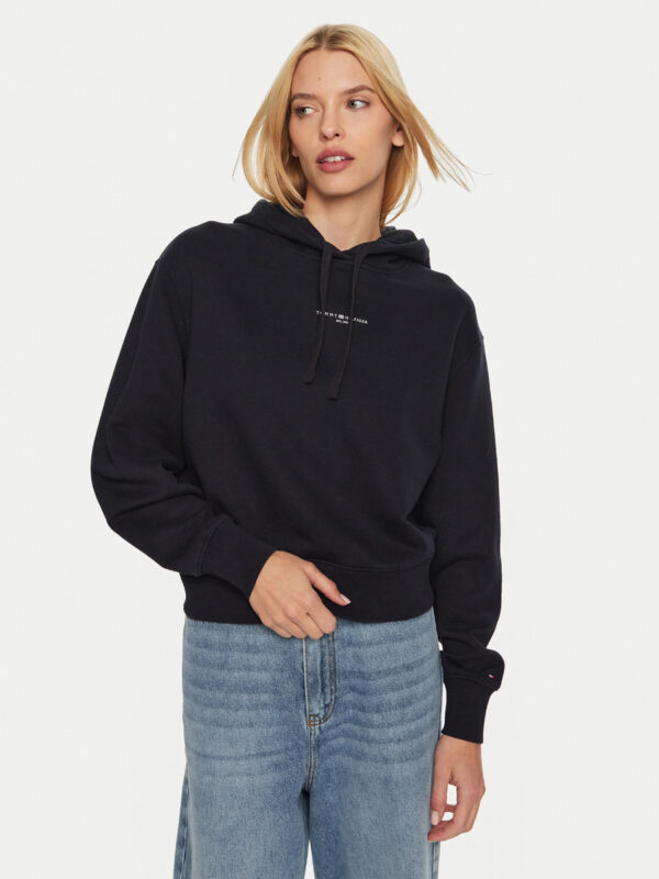 Tommy Hilfiger dámská tmavě modrá mikina WW0WW42896 XL