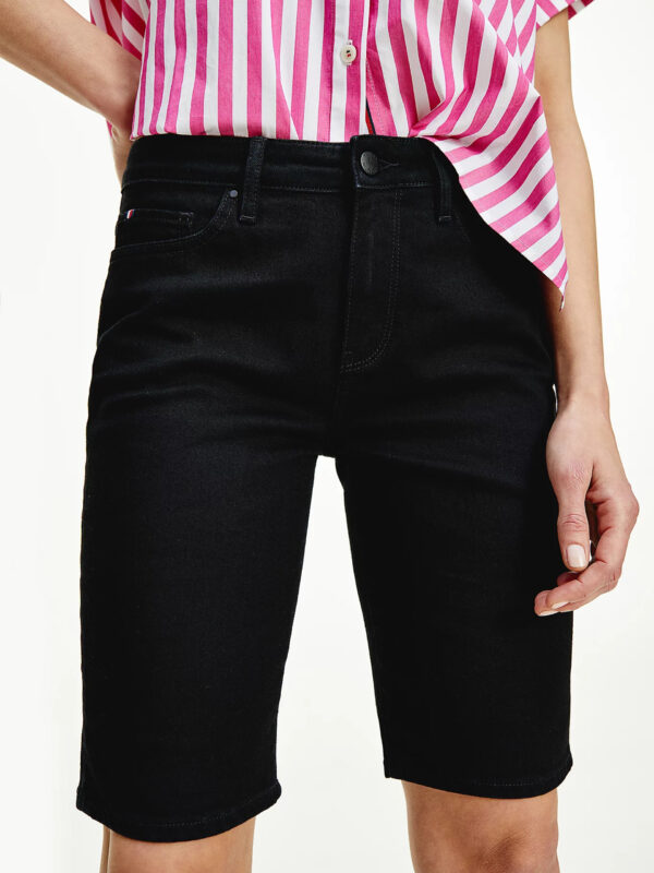 Tommy Hilfiger dámské černé šortky WW0WW30963 26/NI