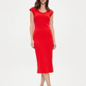 Tommy Hilfiger dámské červené šaty WW0WW41273 M