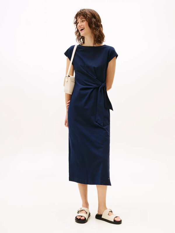 Tommy Hilfiger dámské modré šaty WW0WW45159 M