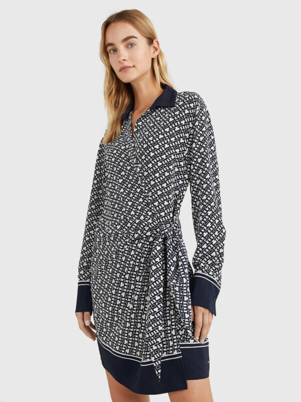 Tommy Hilfiger dámské šaty s monogramem WW0WW38279 36/R
