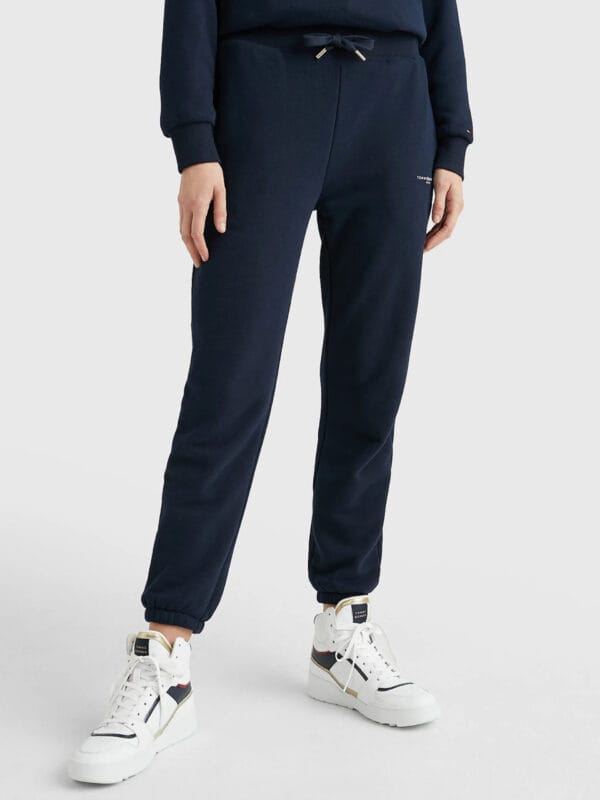 Tommy Hilfiger dámské tmavě modré tepláky WW0WW38690 M
