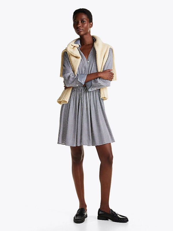 Tommy Hilfiger dámské vzorované šaty WW0WW44020 40