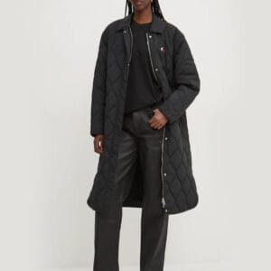 Tommy Jeans dámská černá bunda DW0DW18840 L