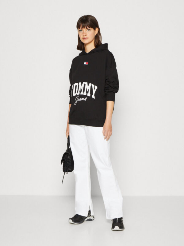 Tommy Jeans dámská černá mikina DW0DW16399 M