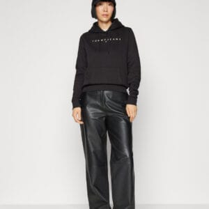 Tommy Jeans dámská černá mikina DW0DW17324 L