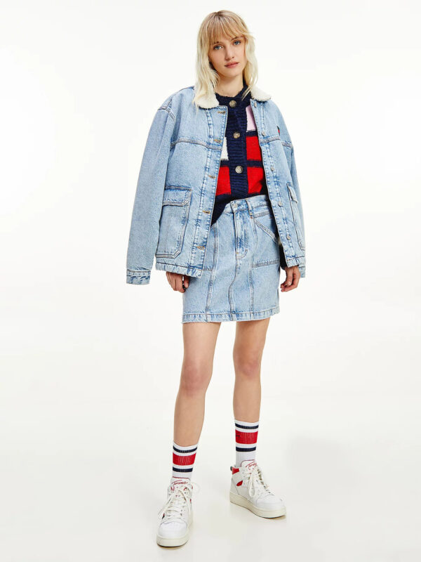 Tommy Jeans dámská džínová sukně DW0DW11028 27/NI
