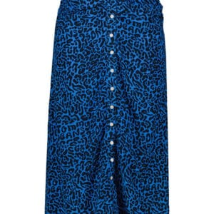 Tommy Jeans dámská modrá vzorovaná sukně DW0DW14417 S