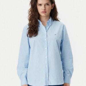 Tommy Jeans dámská pruhovaná košile DW0DW20290 XL