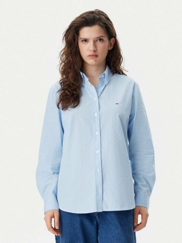 Tommy Jeans dámská pruhovaná košile DW0DW20290 XL