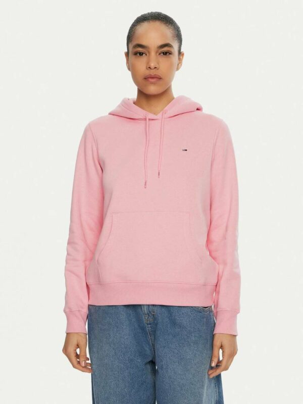 Tommy Jeans dámská růžová mikina DW0DW19958 M
