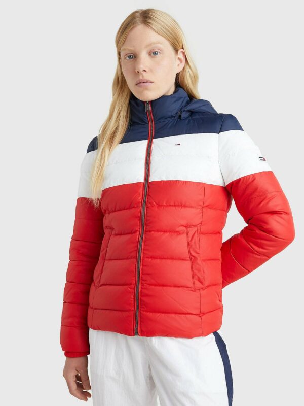 Tommy Jeans dámská vícebarevná bunda DW0DW09065 S