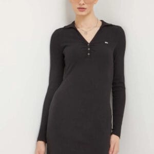 Tommy Jeans dámské černé šaty DW0DW15880 L