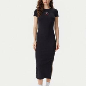 Tommy Jeans dámské černé šaty DW0DW20384 XL